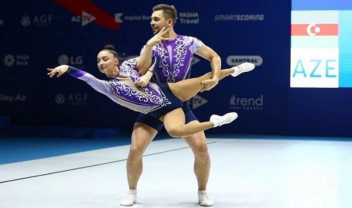 Azerbaijan wins European Aerobic Gymnastics