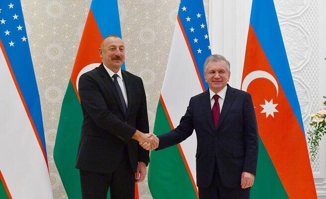Aliyev shares from the Uzbekistan visit