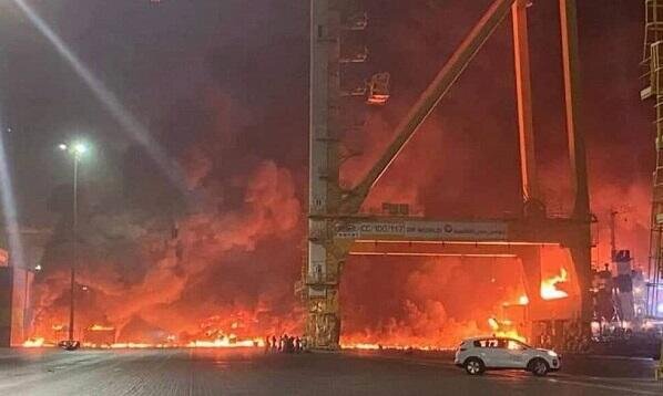 An explosion at a gas station in Iran injures seven