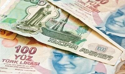 Euro edges up, Ruble weakens