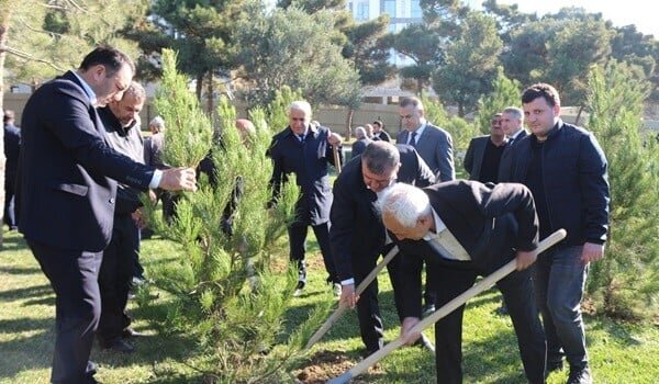 Tree-planting campaign marks Victory Day in Khatai - Photo