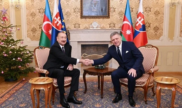 Ilham Aliyev held one-on-one meeting with PM of Slovakia