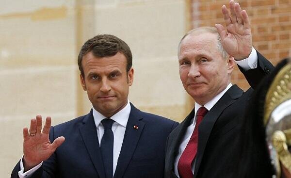 Putin open to dialogue with Macron