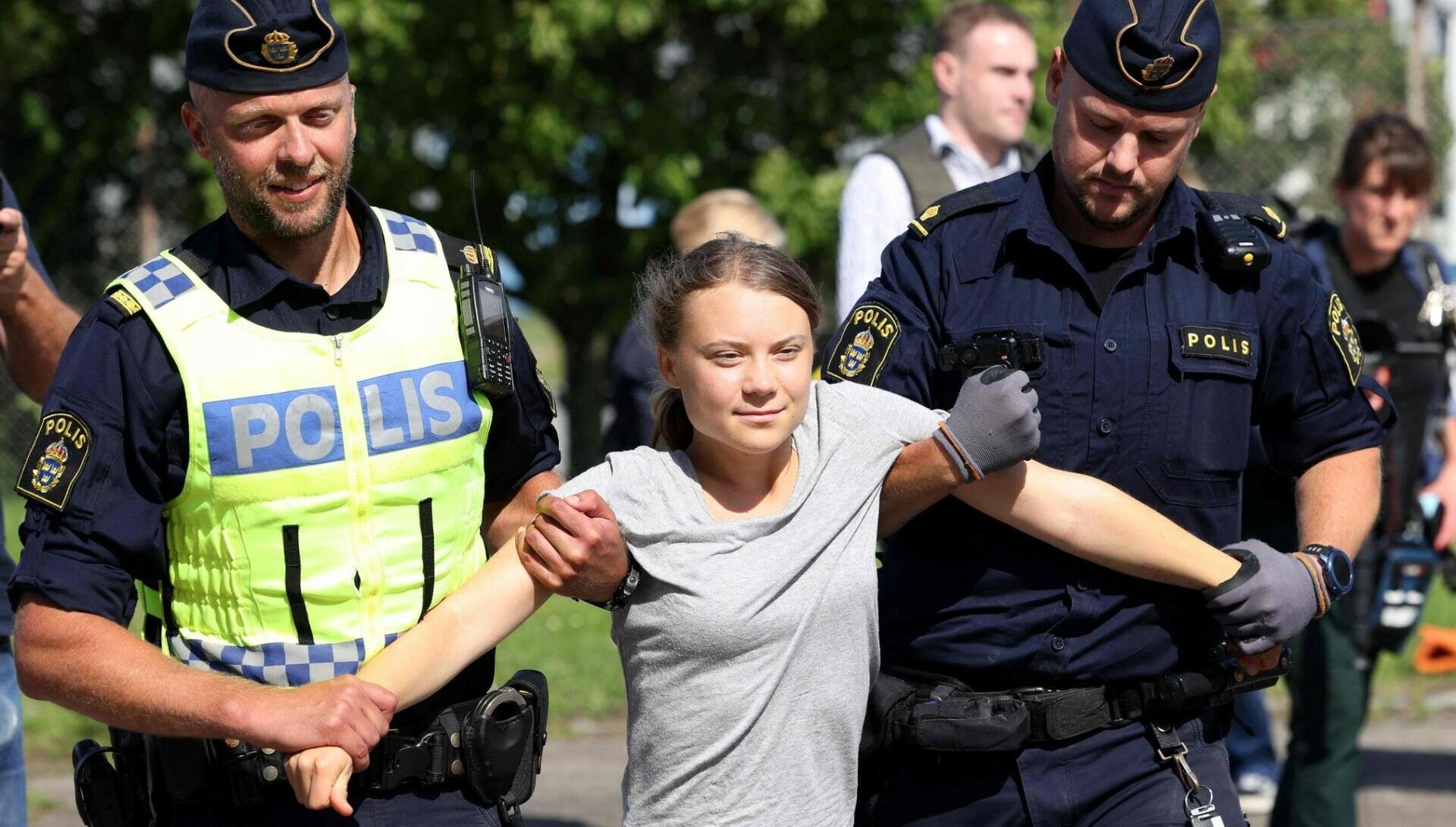 Greta Thunberg arrested at Palestine Action protest