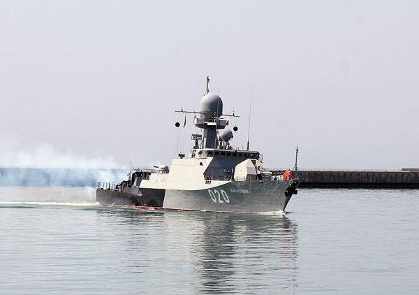 Ukraine hit Russian weapons ships in Caspian Sea