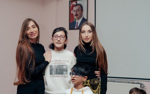 Arzu Aliyeva and Alena Aliyeva visit Shelter and Social Rehabilitation Institution for Vulnerable Groups