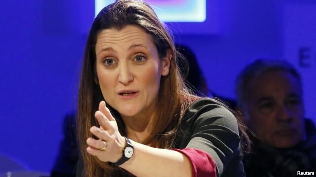 Zelensky appoints Chrystia Freeland as economic adviser