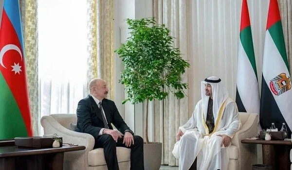 İlham Aliyev meets the UAE President in Abu Dhabi