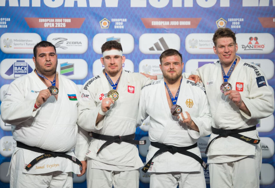 Two more Azerbaijani judokas claim medals at Warsaw European Open 2026