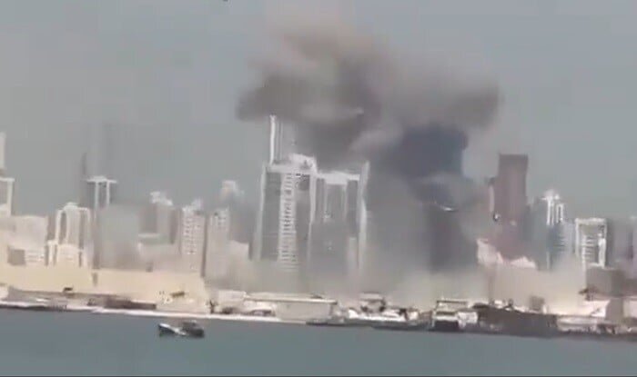 Iranian 'Shahed' UAV struck a shopping center in UAE