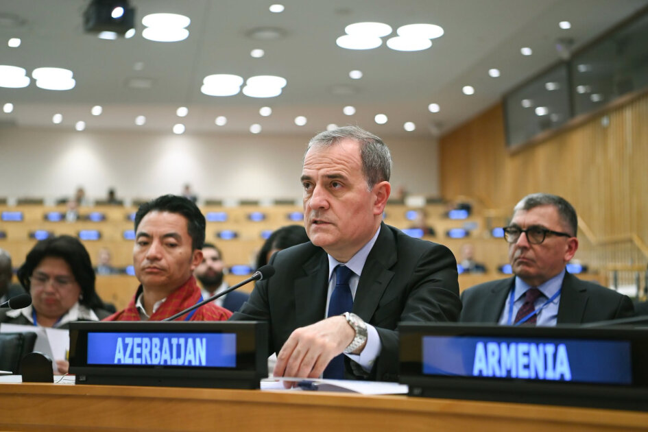 FM Bayramov: Azerbaijan has successfully transformed into key logistical, transit, and energy nexus connecting East-West and North-South corridors